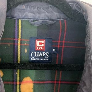Chaps Jackets & Coats - Ralph Lauren Chaps Bleached Tie Dye ZIP Up Jacket Chaps Jackets & Coats - Ralph Lauren Chaps Bleached Tie Dye ZIP Up Jacket